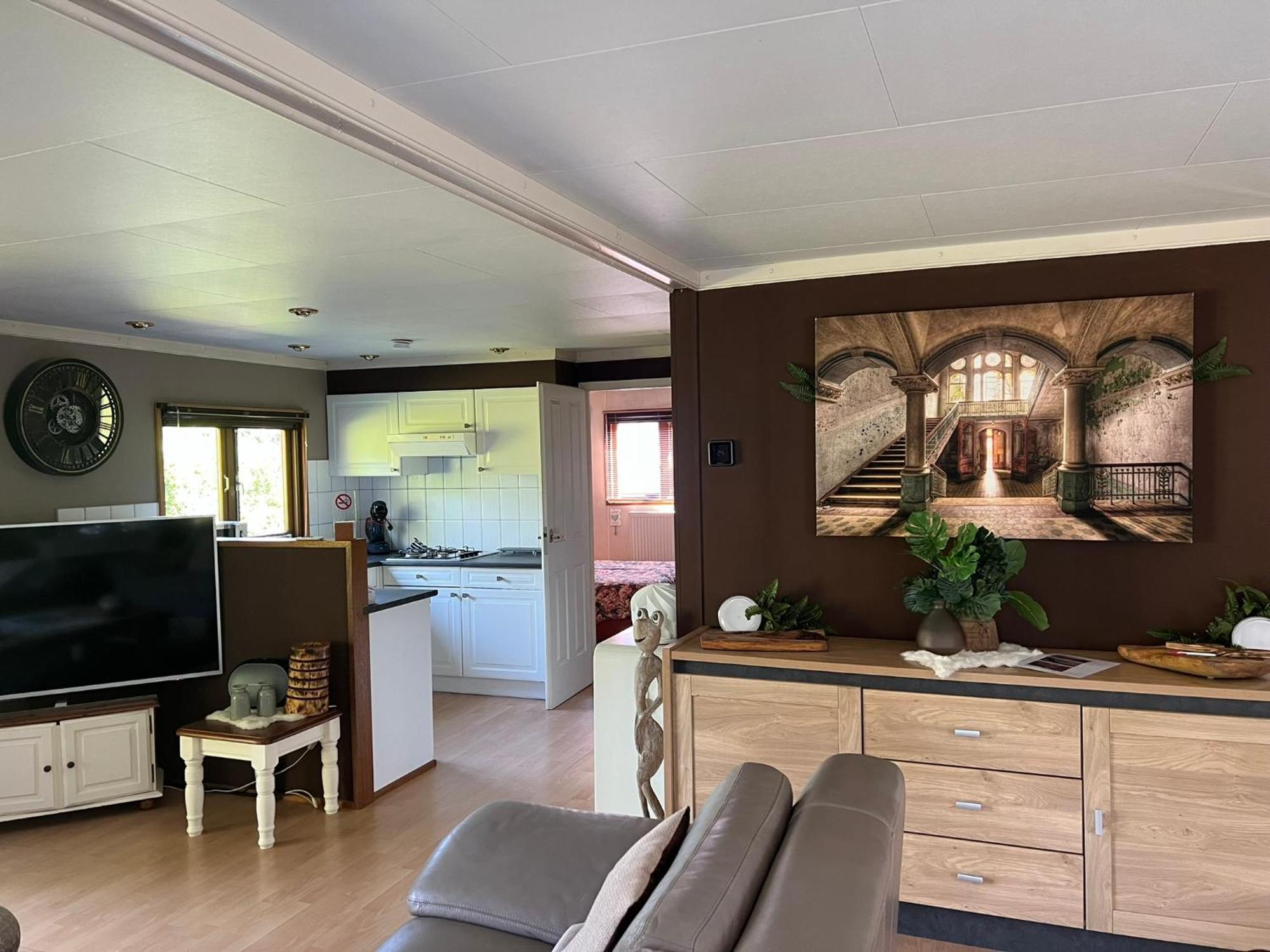 Veluwe Park Reewold Chalet Infinity Putten Bagian luar foto