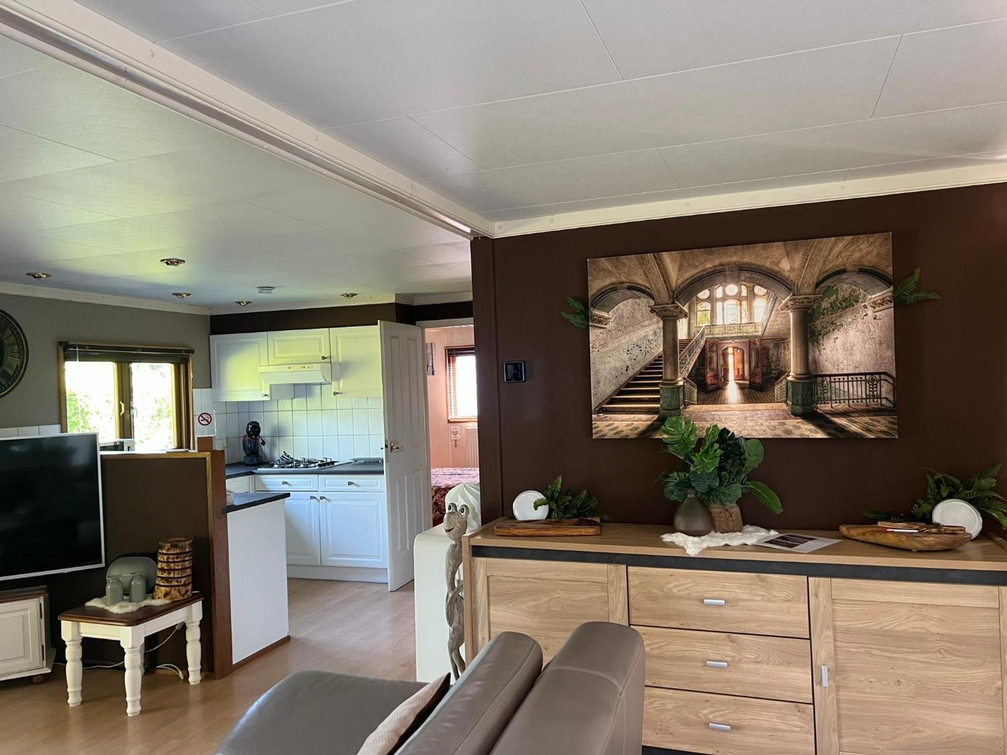 Veluwe Park Reewold Chalet Infinity Putten Bagian luar foto